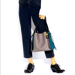 Coach Harmony Hobo in Colorblock